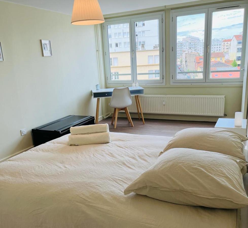 Espace 500 - Cosy, Wifi & Vue Sur La Ville Saint-Etienne  Eksteriør billede
