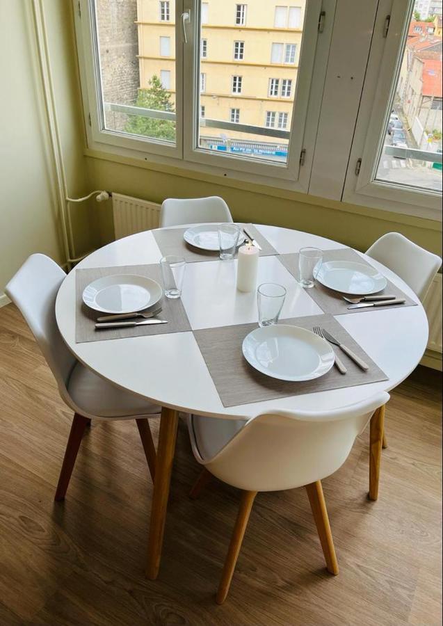 Espace 500 - Cosy, Wifi & Vue Sur La Ville Saint-Etienne  Eksteriør billede